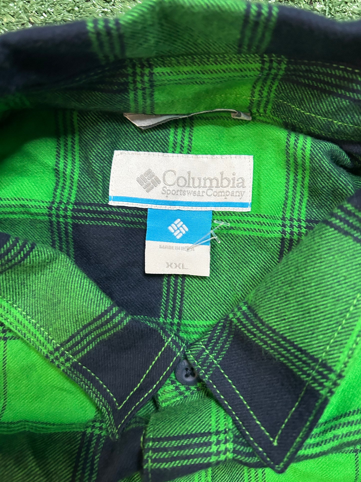 Columbia notre dame fighting Irish  embroidered flannel