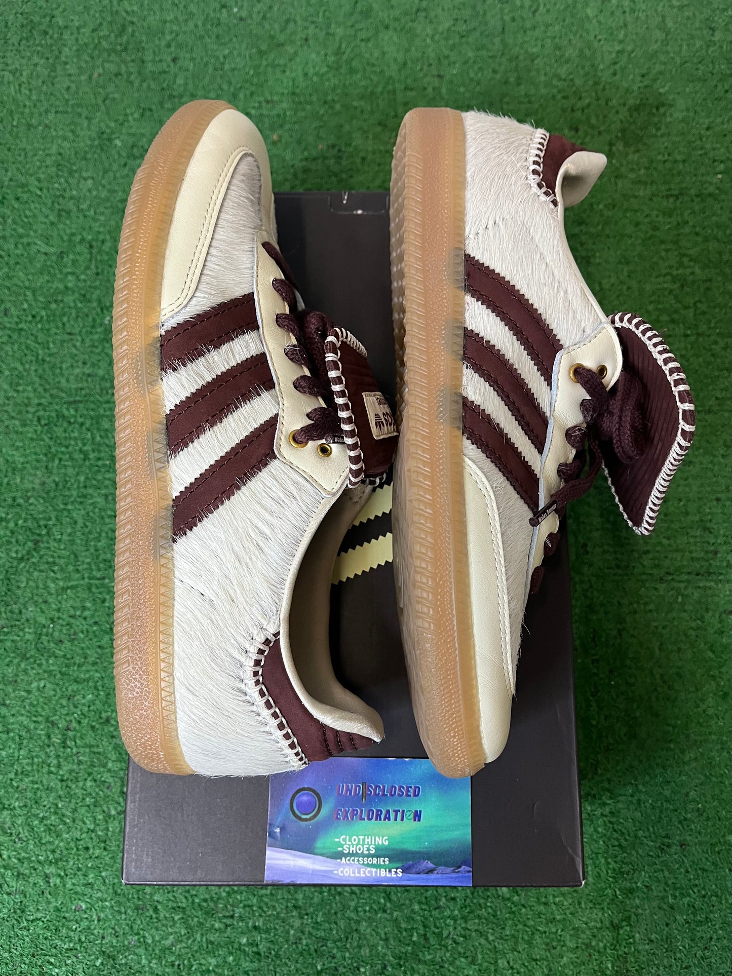 Adidas wales bonner samba cream and white size 9men/10.5women