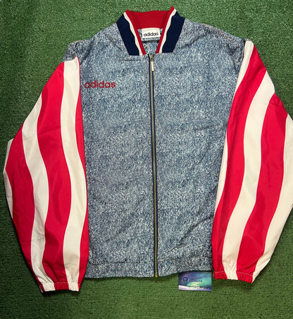 Adidas USA Soccer 1994 Denim Graphic Track Jacket