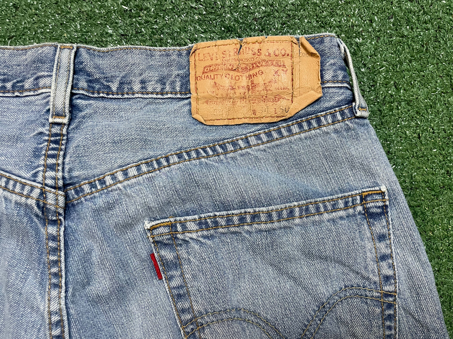 Vintage Levi’s 501 light wash jeans