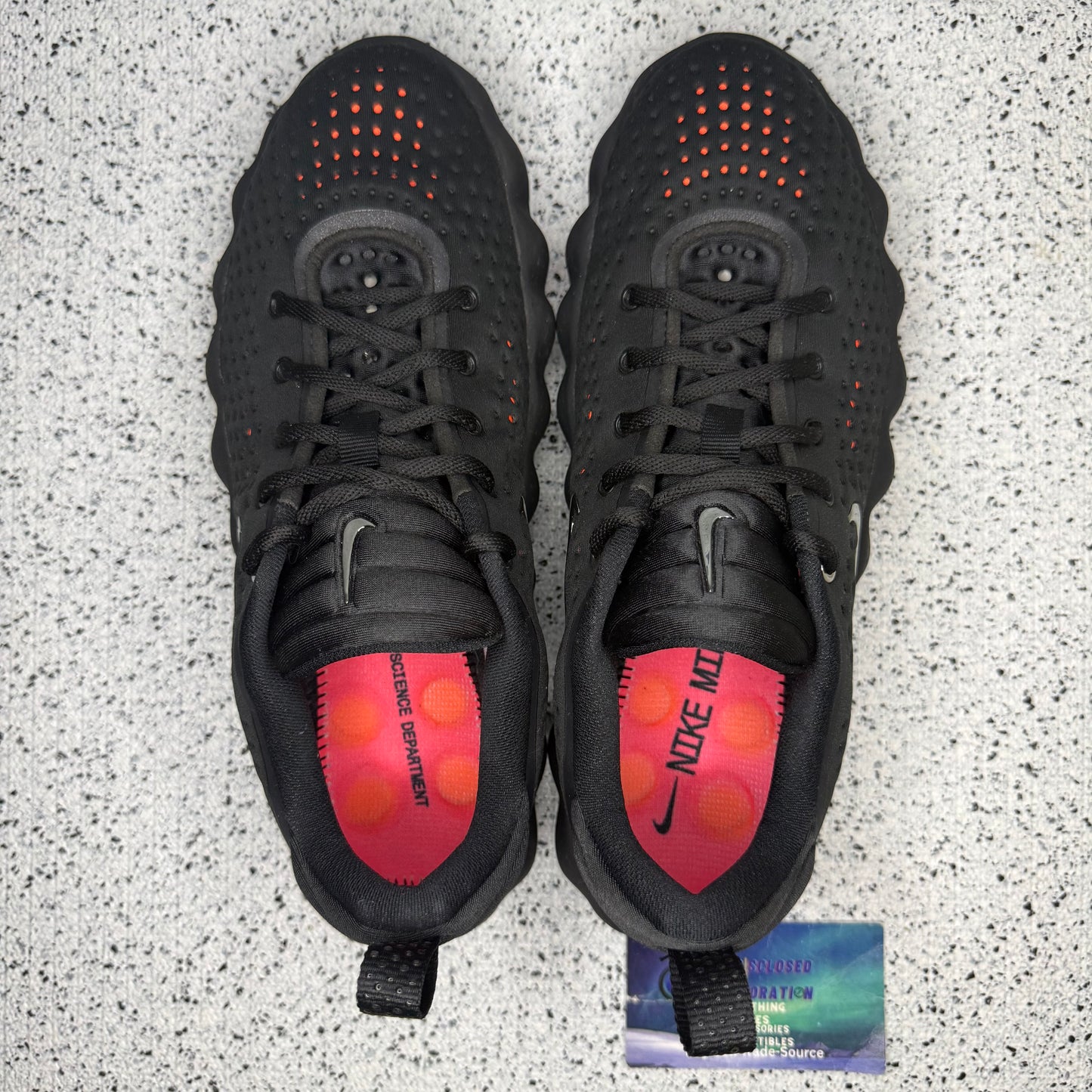 Nike Mind 002 Black Chrome 7.5 Men/9 Women “Preowned”