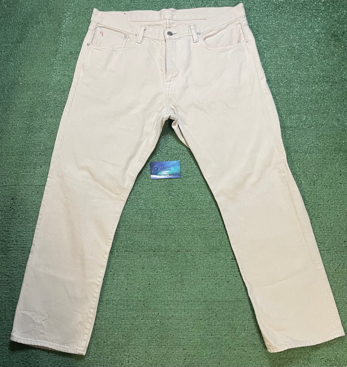Vintage Polo Ralph Lauren beige denim jeans