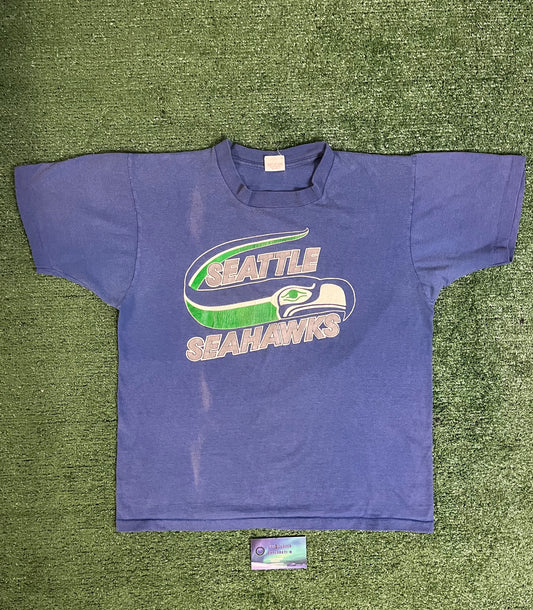 Vintage 1980s Seattle Seahawks tee