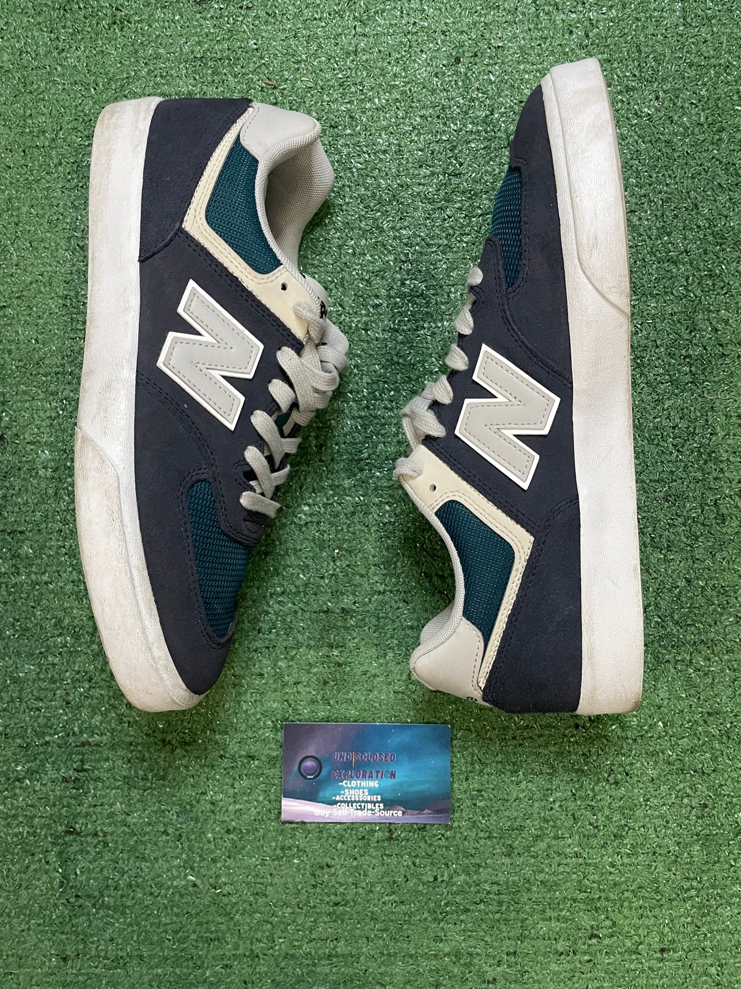 New Balance Numeric 574 navy grey size 10men/11.5women
