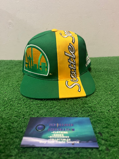 Vintage 1990s Seattle SuperSonics sports specialties all over print hat