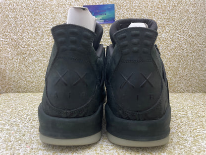 Jordan 4 Kaws Black 11 Men/12.5 Women “Preowned”