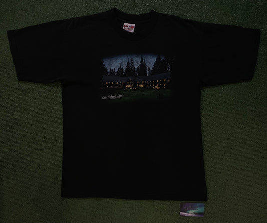 Vintage 1990s Lake Quinalt Lodge Washington tee