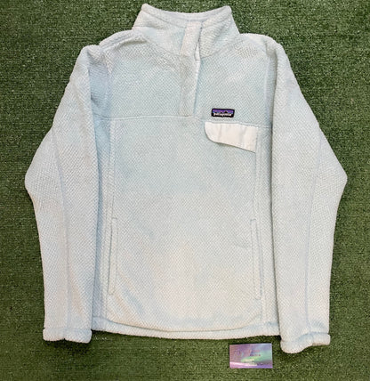 Patagonia snap T Fleece light blue