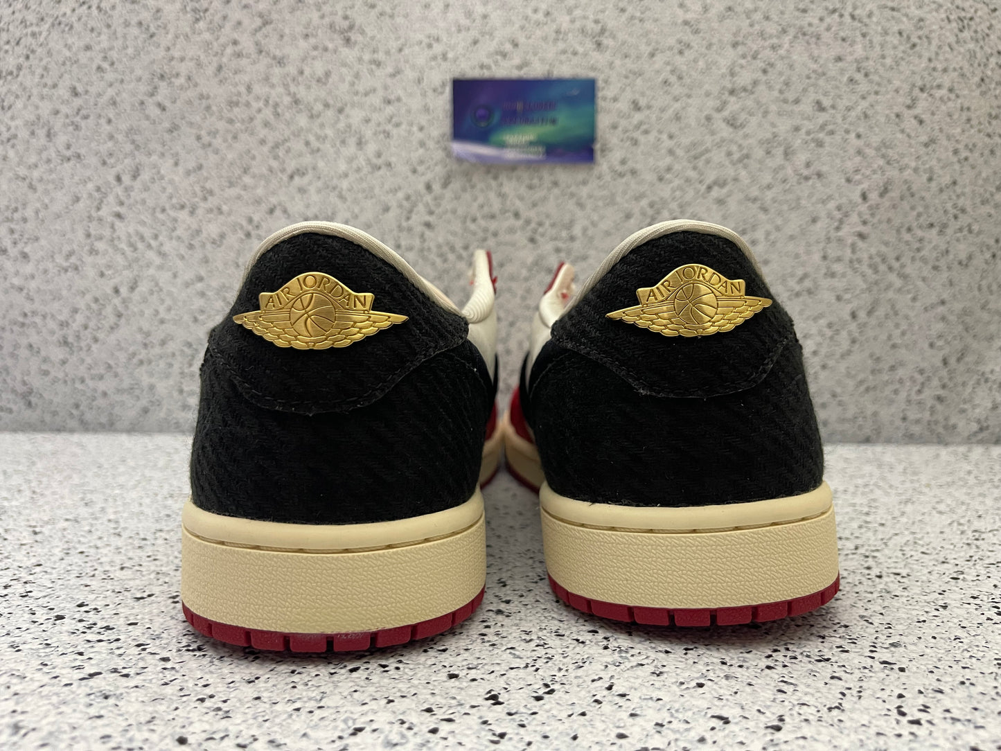 Jordan 1 Low Trophy Room Rookie Card Away