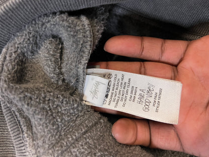 Stussy 8 ball grey hoodie
