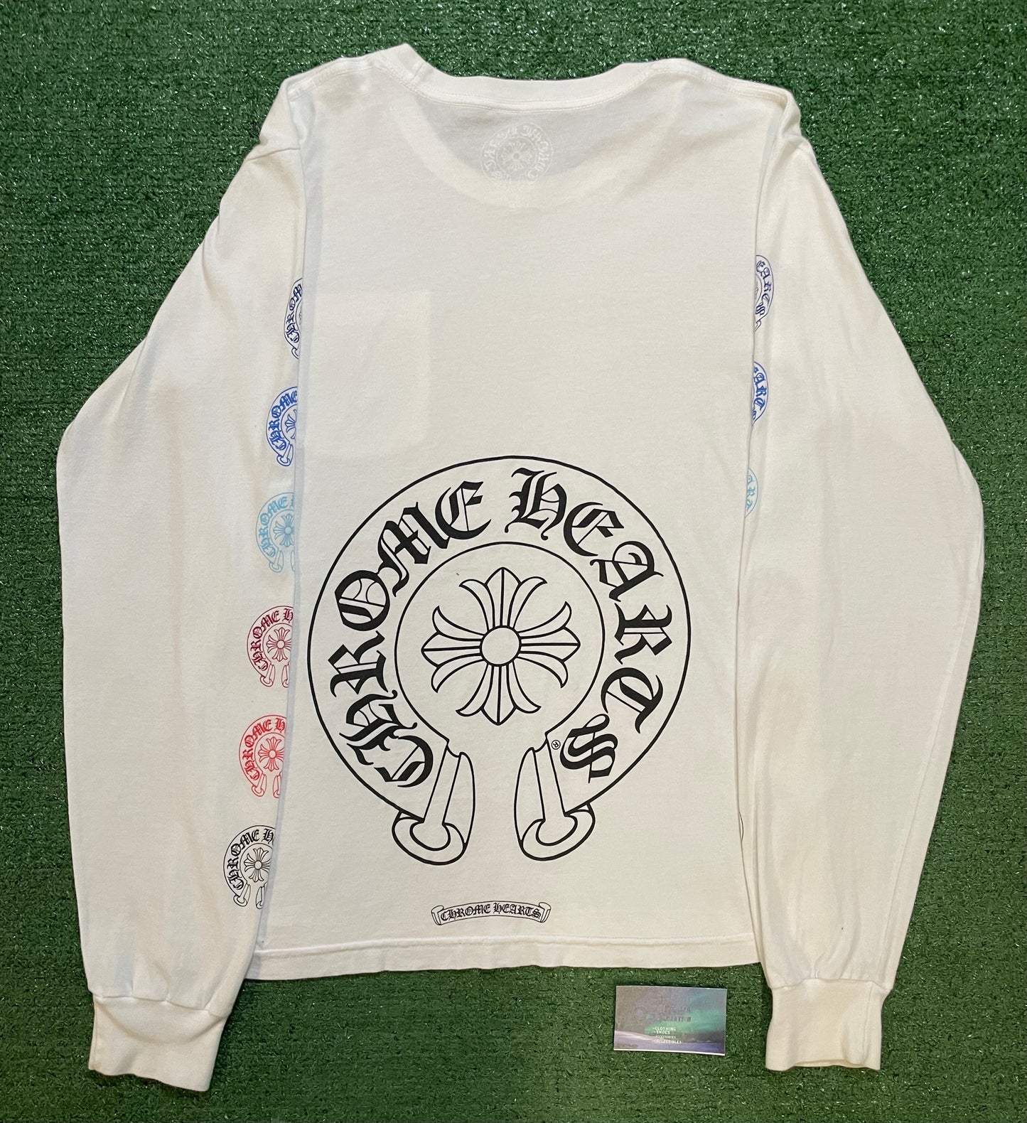 Chrome Hearts multi color horseshoe longsleeve
