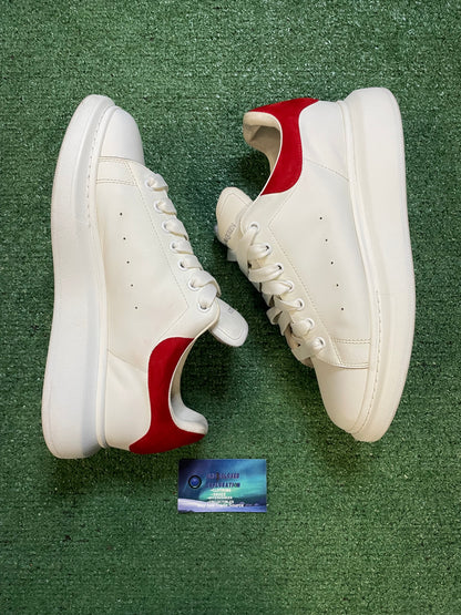 Alexander McQueen white and red oversized sneaker size 14men/15.5women(EU 47)