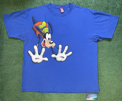 Vintage 1990s Double Sided goofy Disney tee