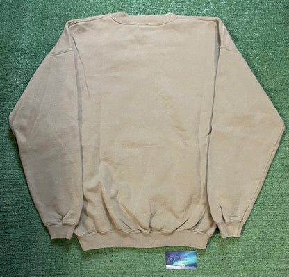 Vintage 1990s South Dakota the great outdoors tan crewneck
