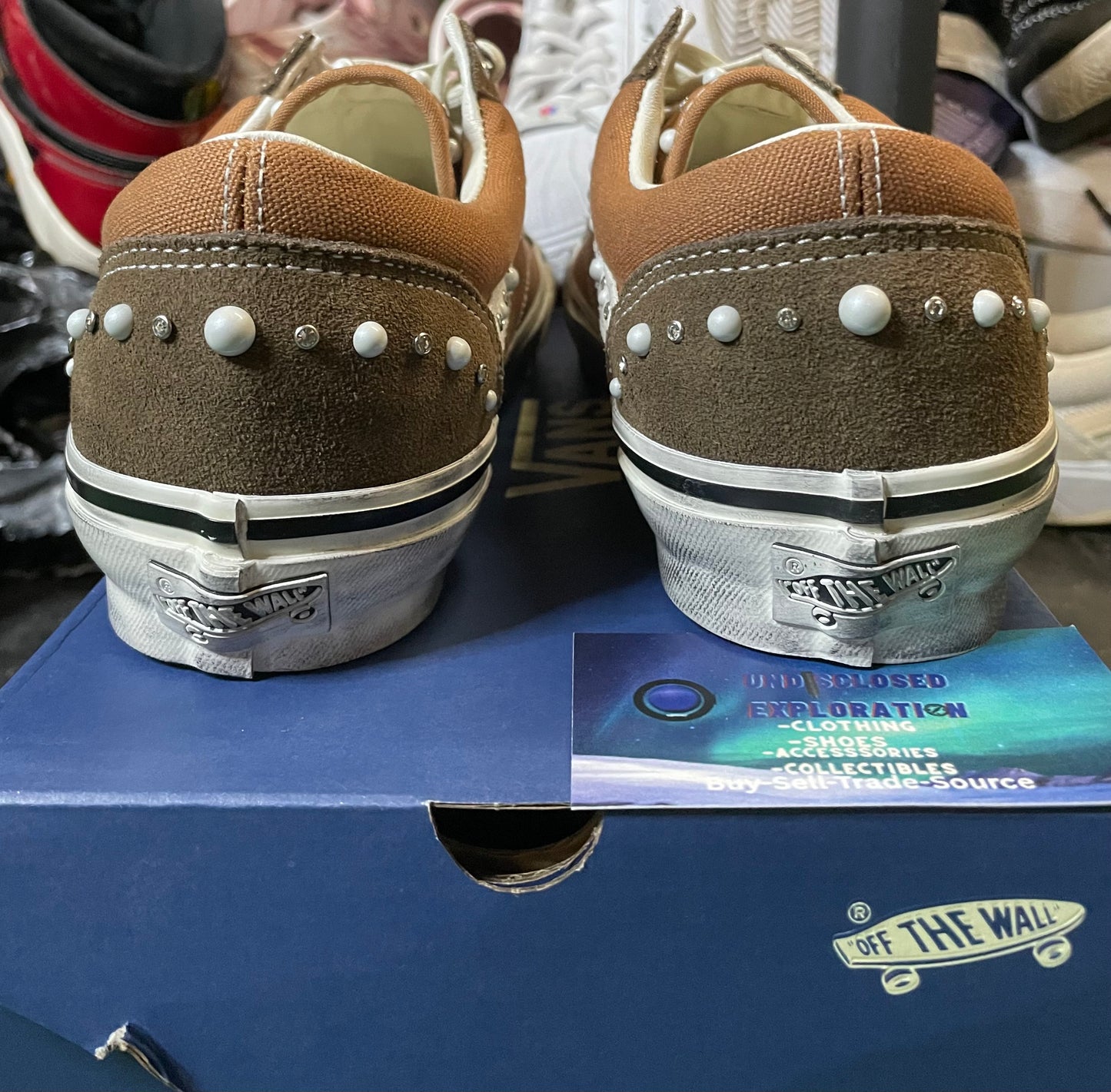 Vans old skool  Pearlized cacao brown