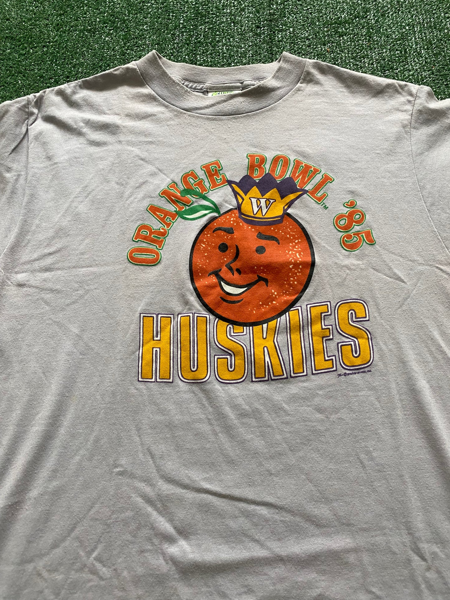 Vintage 85 UW Orange Bowl T-shirt