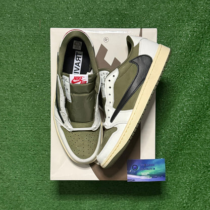 Jordan 1 Low Travis Scott Medium Olive