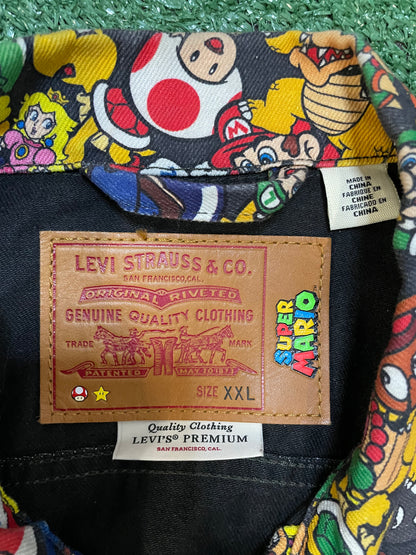 Levi X super Mario Denim jacket