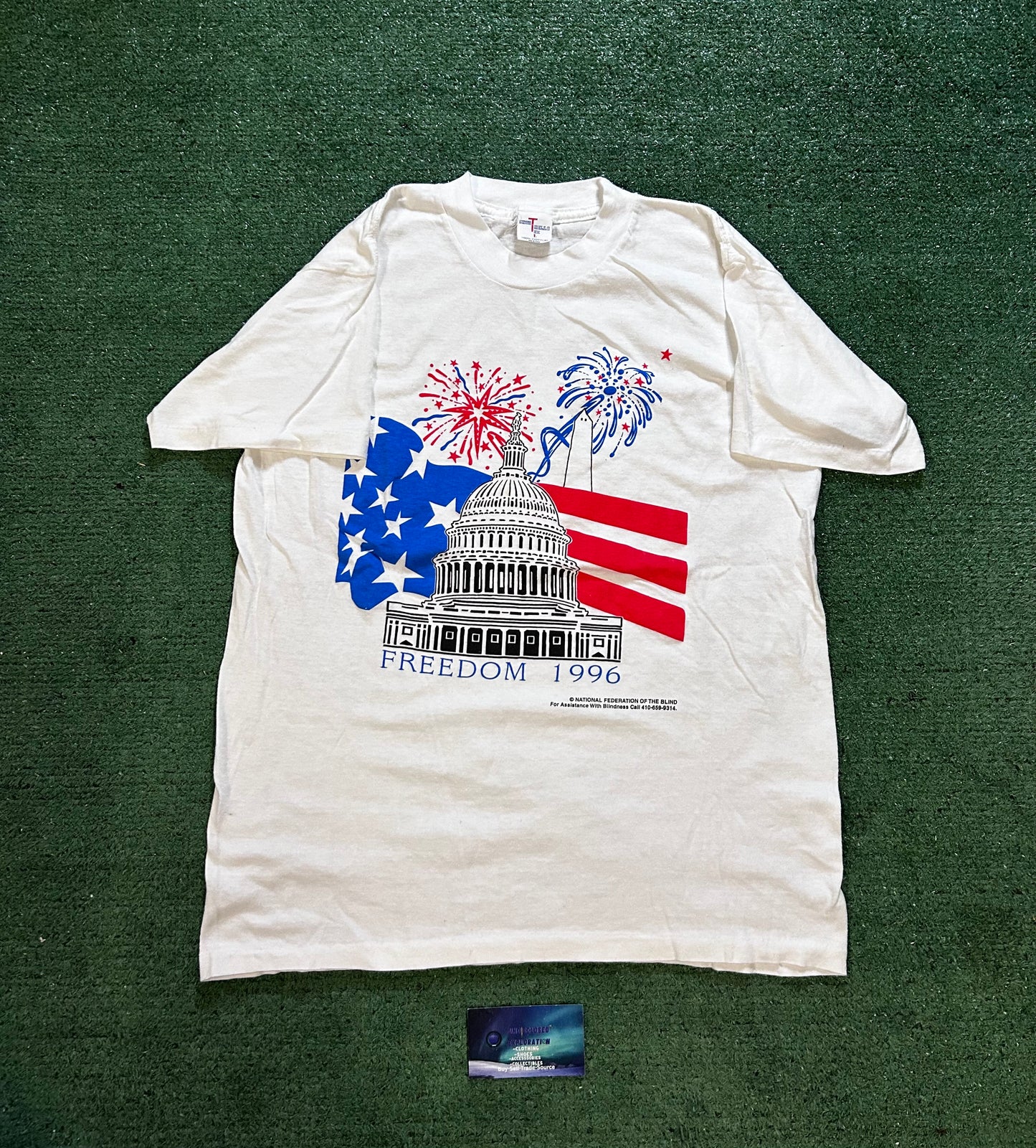 Vintage 1996 Freedom USA tee