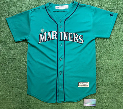 Seattle Mariners teal baseball MLB jersey