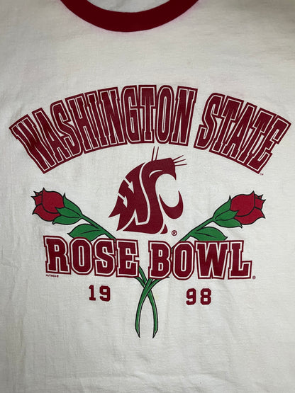 Vintage 1998 WSU Washington state university rose bowl tee