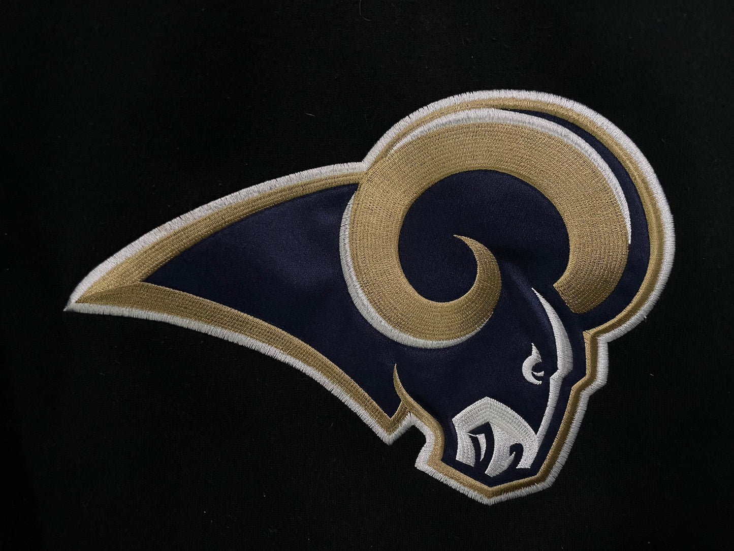 Vintage 1990s Los Angeles rams reversible jacket