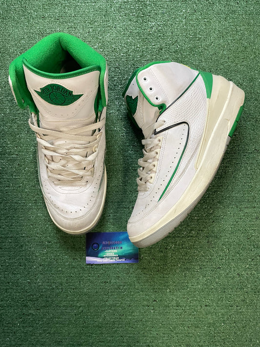 Air Jordan 2 lucky green size 10.5men/12women