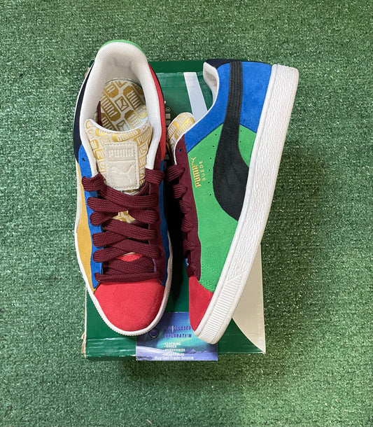 Puma suede classix multicolor size 9.5men/11women