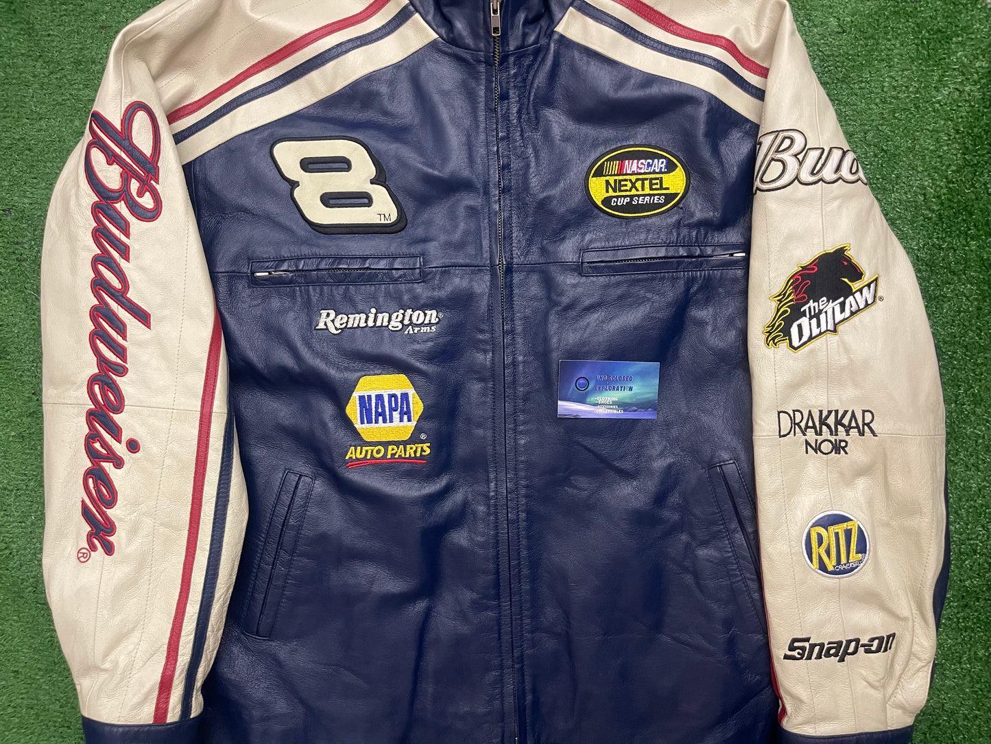 Vintage Dale Earnhardt Jr Leather Jacket