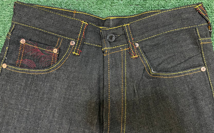 Vintage 1990s RMC Red monkey company indigo wash floral jeans