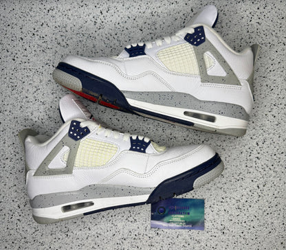 Jordan 4 Midnight Navy 9 Men/10.5 Women “Preowned”
