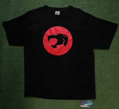 Vintage 1990s Warner Bros thundercats black tee