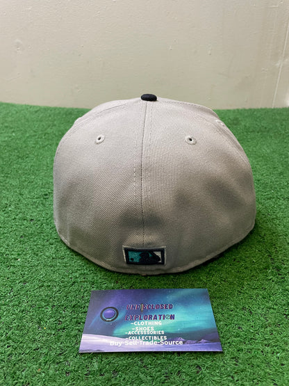 Seattle Mariners 40th anniversary grey and navy fitted new era hat