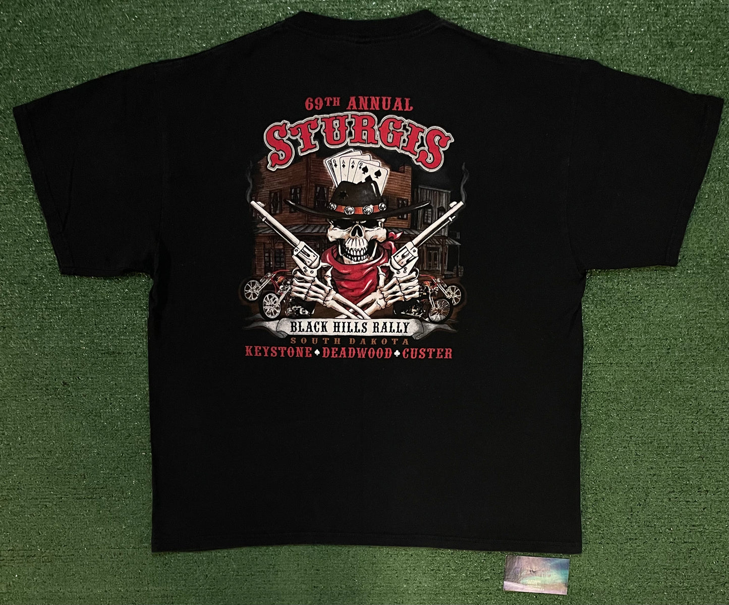 Vintage Sturgis 2009 black hills rally tee
