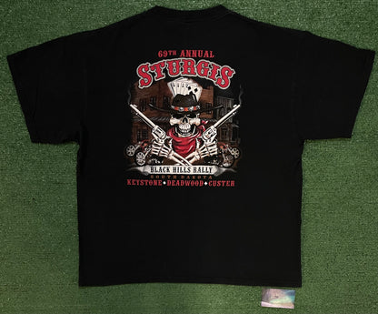 Vintage Sturgis 2009 black hills rally tee