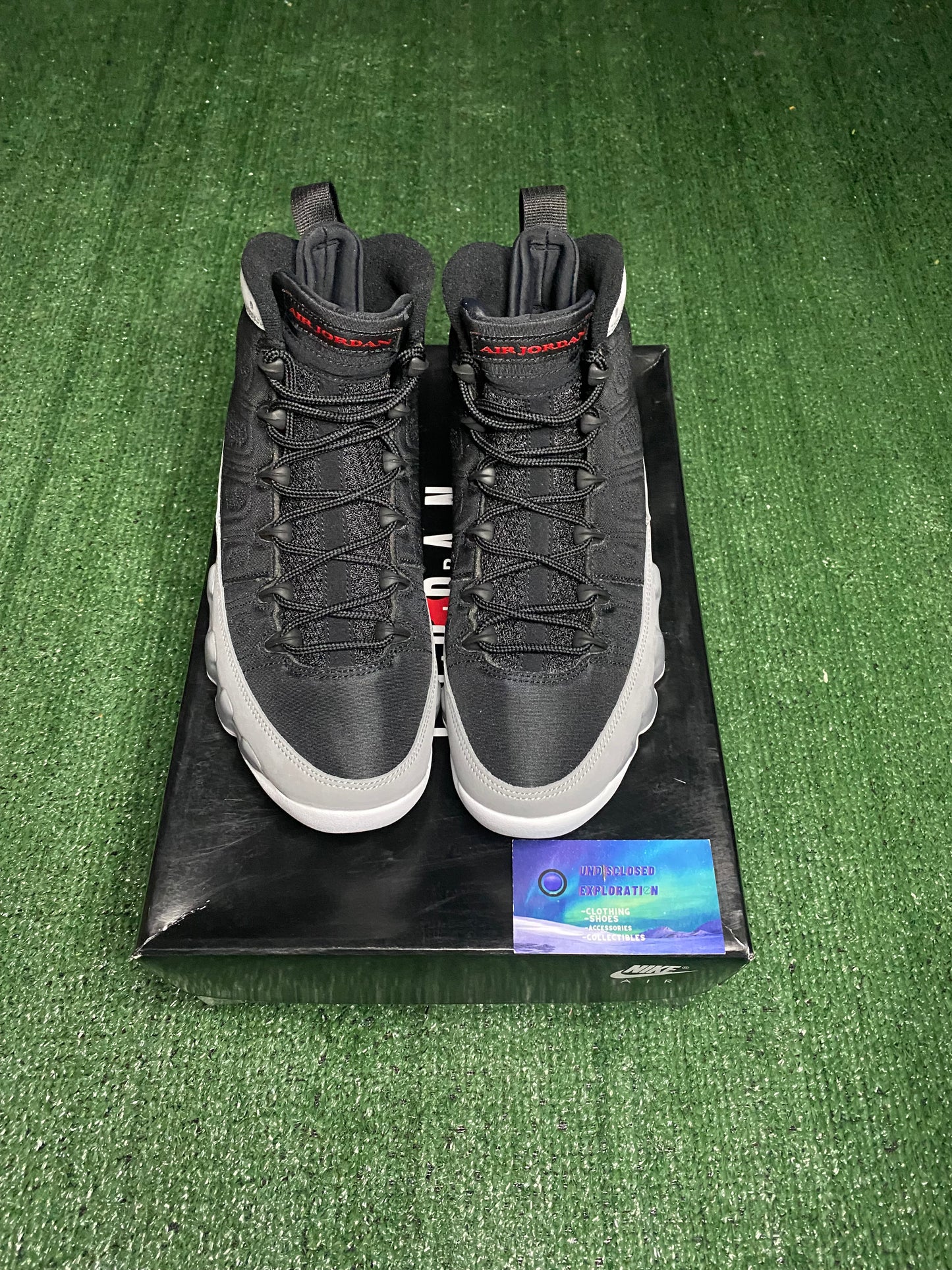 Jordan 9 particle grey