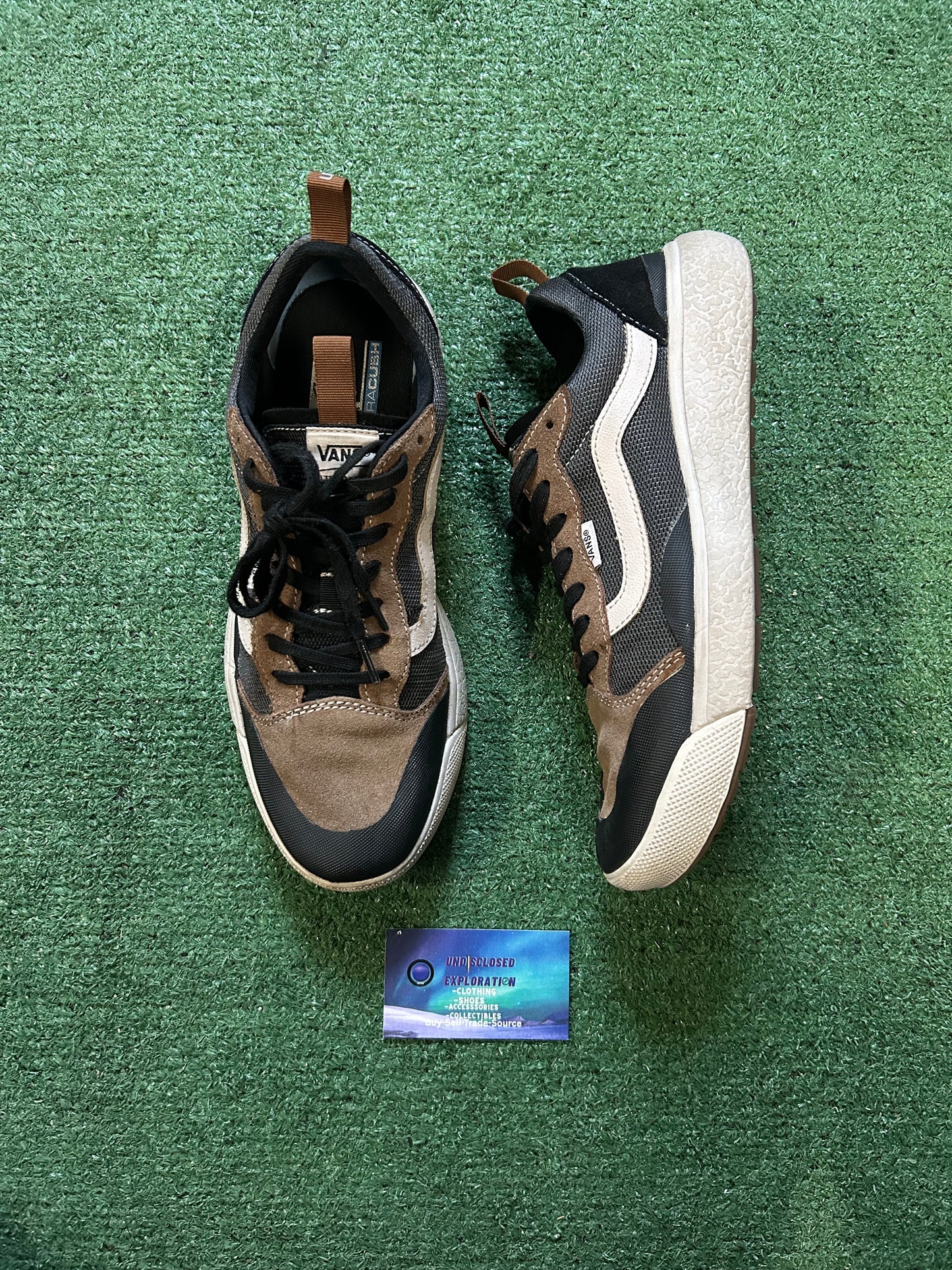 Vans ultrarange MTE exo brown and black size 10.5men/12women