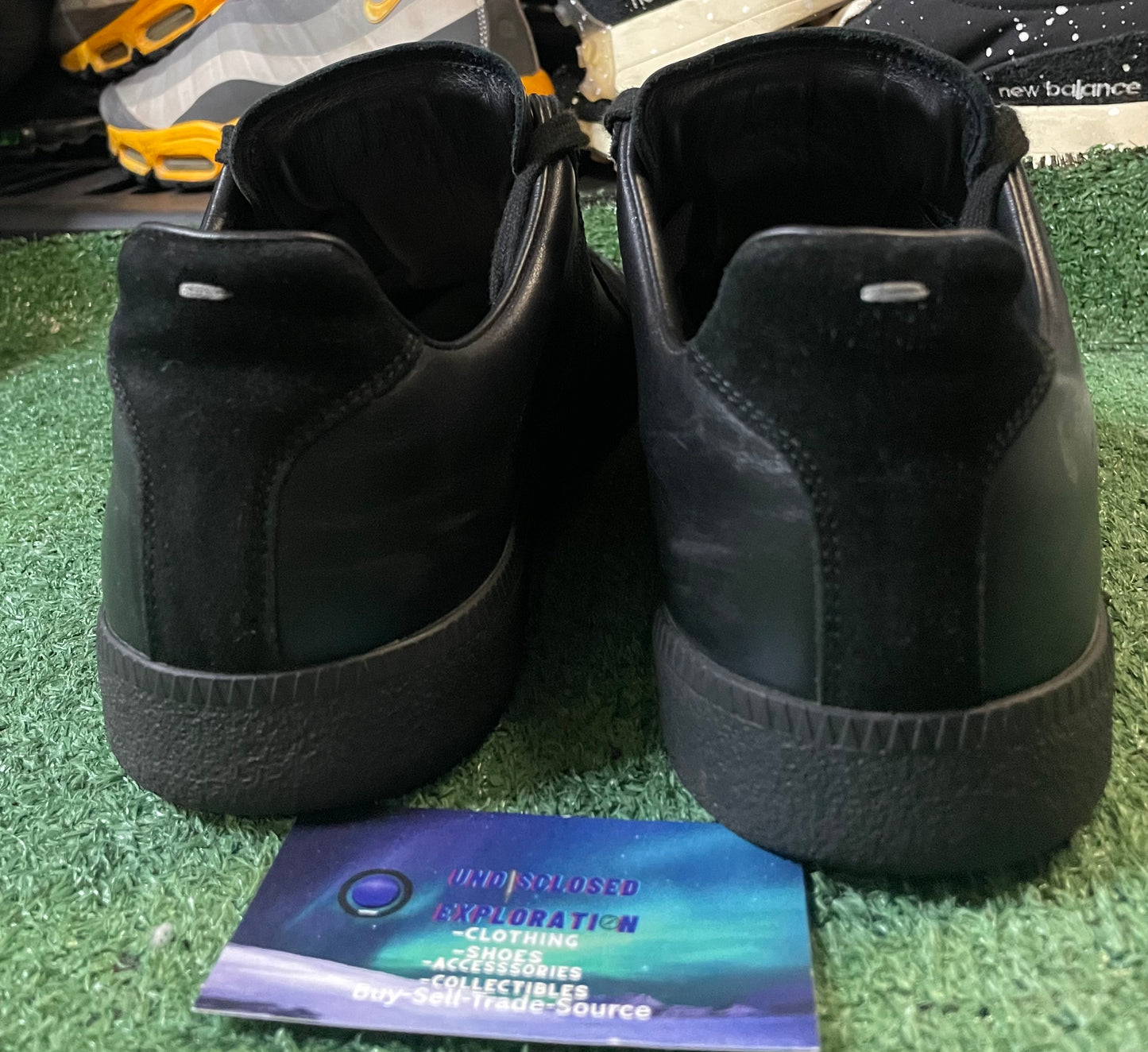 Maison Margiela gats triple black size 13men/14.5women(EU 46)