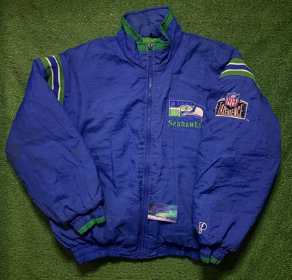Vintage Seattle Seahawks Jacket Pro Player