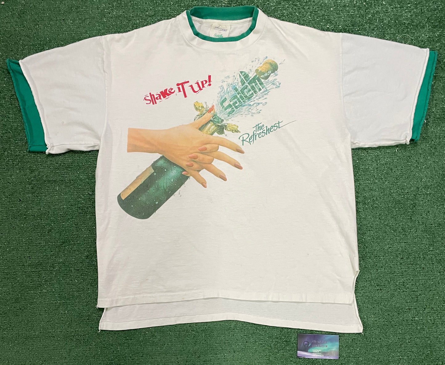 Vintage 1980s Salem Shake it up double sleeve tee