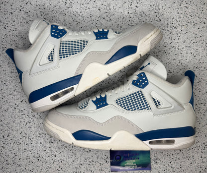 Jordan 4 Military Blue 10 Men/11.5 Women “Preowned”