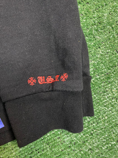 Chrome hearts red online exclusive hoodie