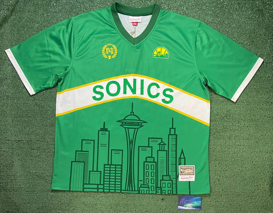 Seattle Sonics skyline Mitchell & Ness tee