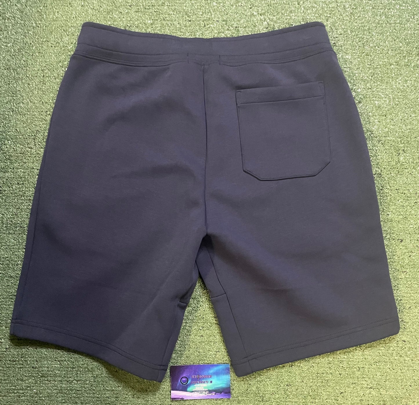 Polo Ralph Lauren Double Knit Tech Fleece navy blue shorts