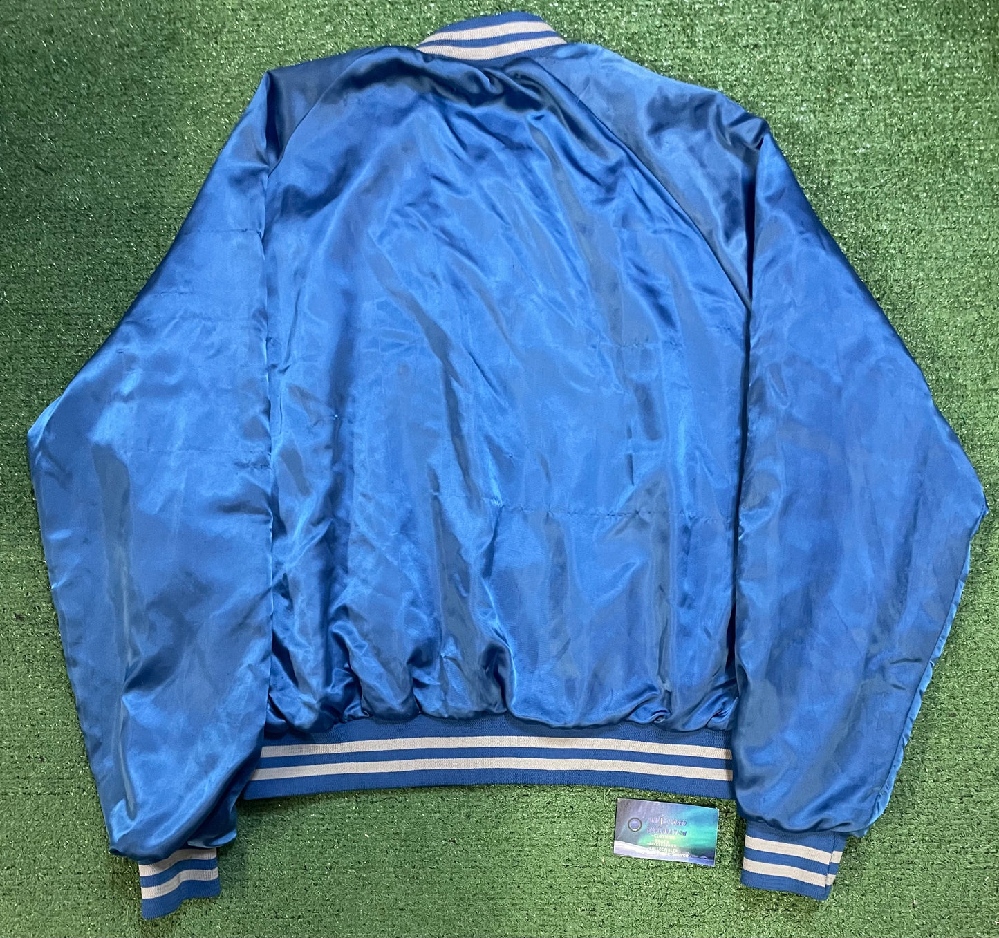 Vintage 1990s Seattle Seahawks satin chalkline jacket