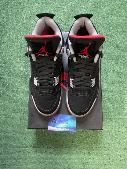 Air Jordan 4 bred 2019 size 9men/10.5women