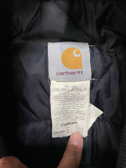 vintage Carhartt C03 Firm Duck Arctic-Lined Traditional Harley Davidson Coat
