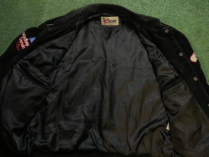 Vintage Goodwrench Service Plus black nascar jacket