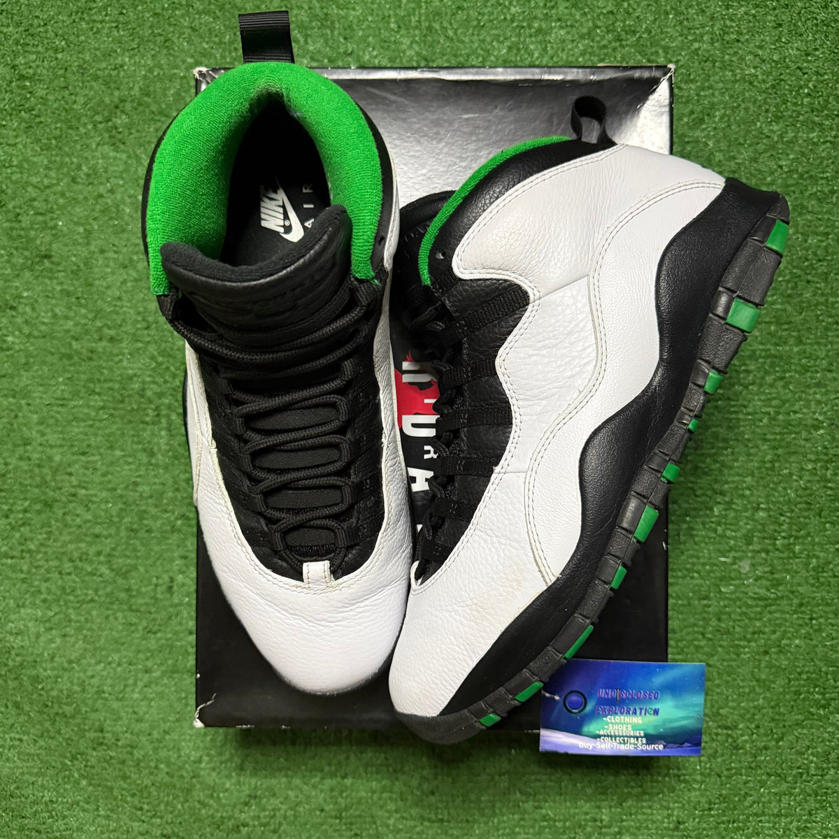 Jordan 10 Seattle 11 Men “Preowned”