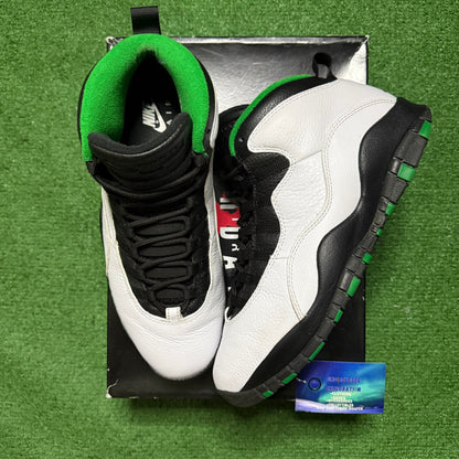 Jordan 10 Seattle 11 Men “Preowned”